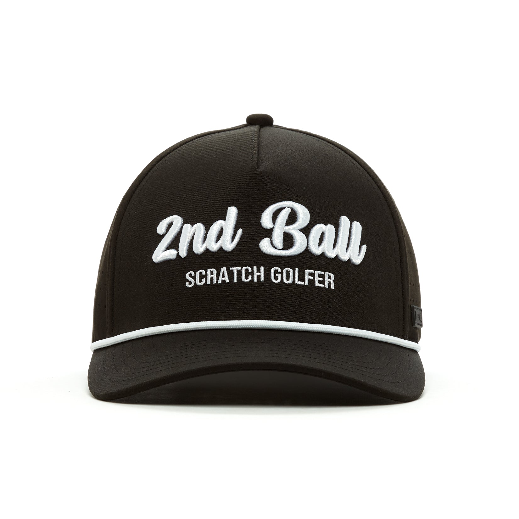 2nd Ball Scratch Golfer - Performance Golf Rope Hat - Snapback