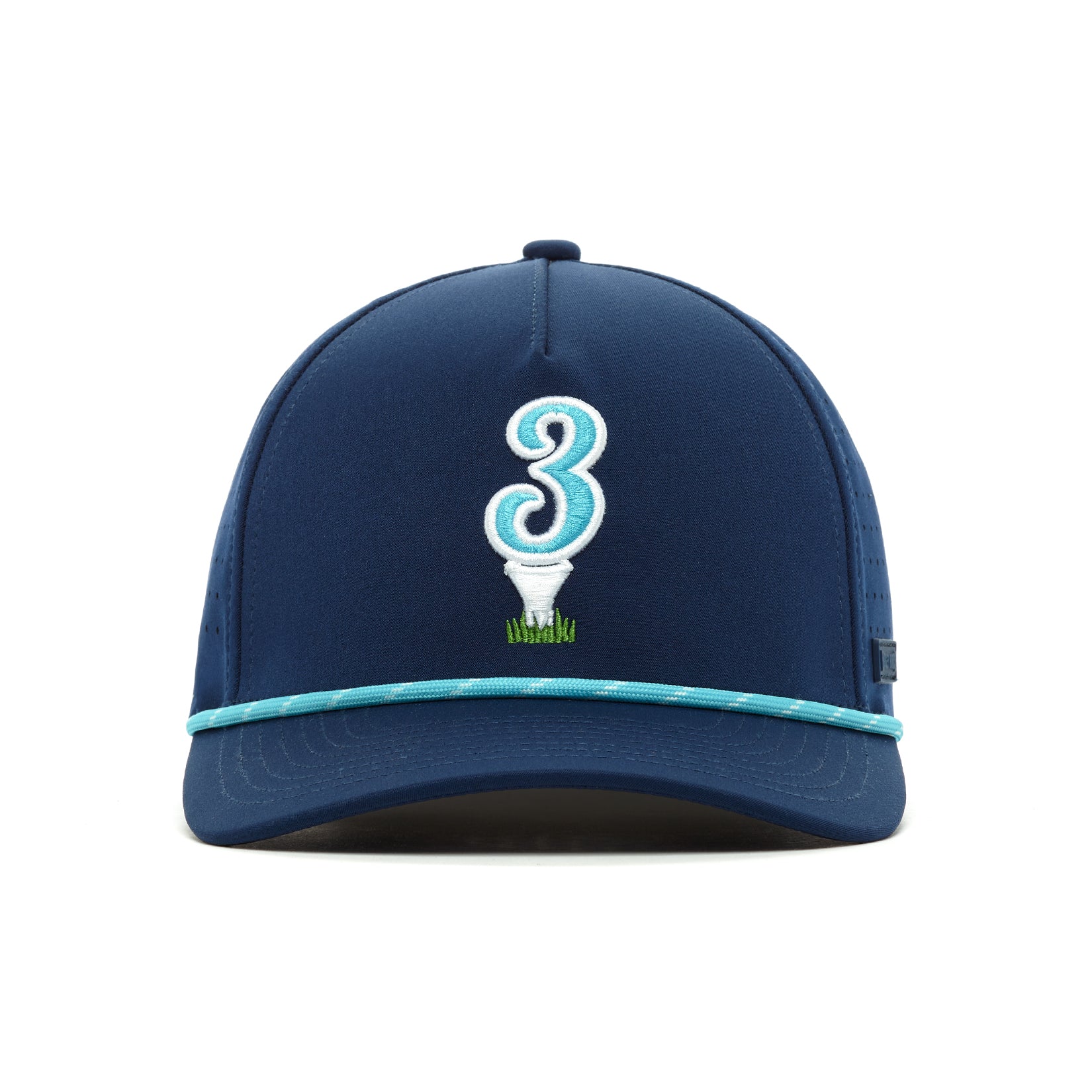 3 Off The Tee - Performance Golf Rope Hat - Snapback