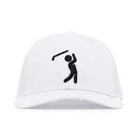 Bogeyman White/White - Mesh Trucker Hat - Snapback