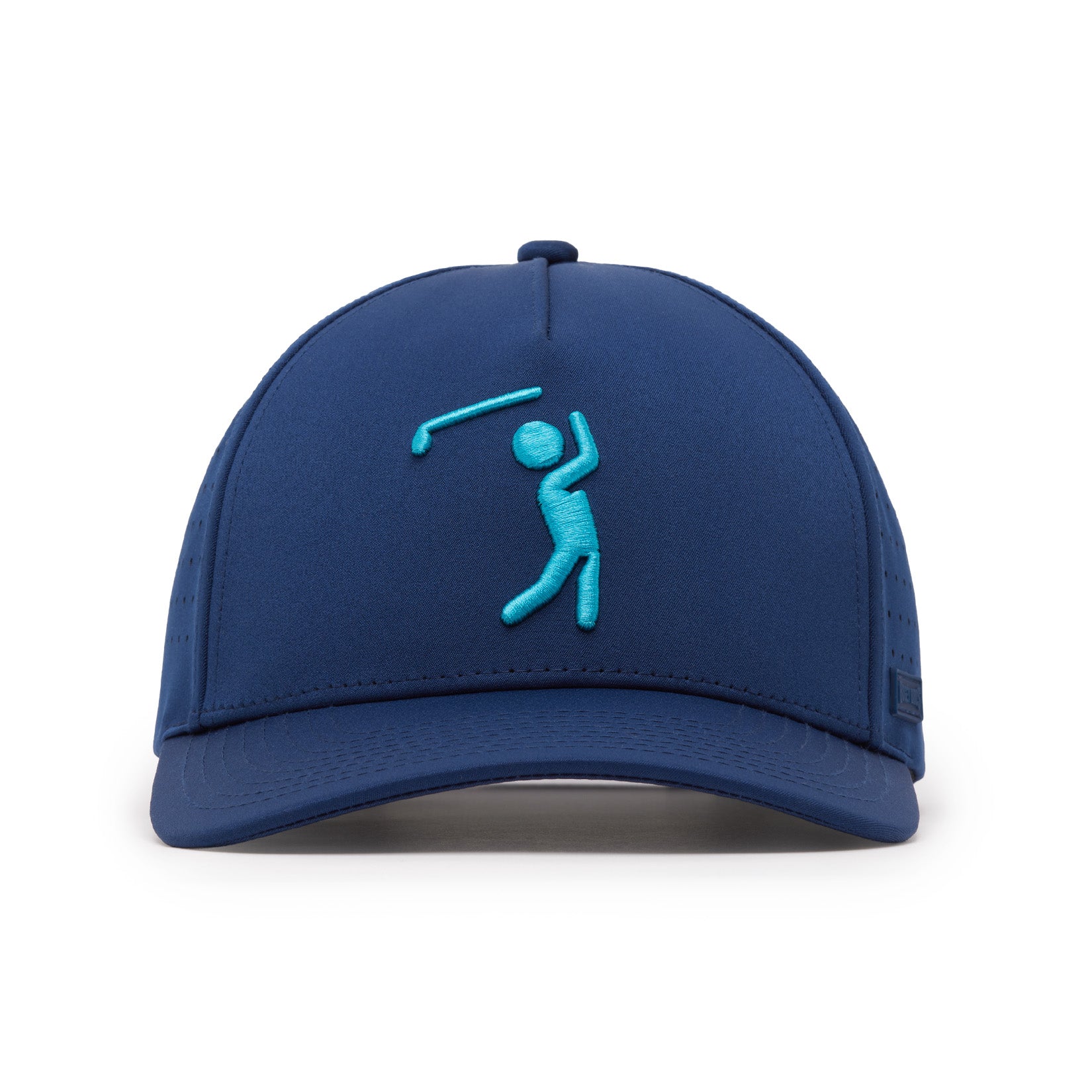 Bogeyman - Navy/Teal - Performance Golf Hat - Snapback