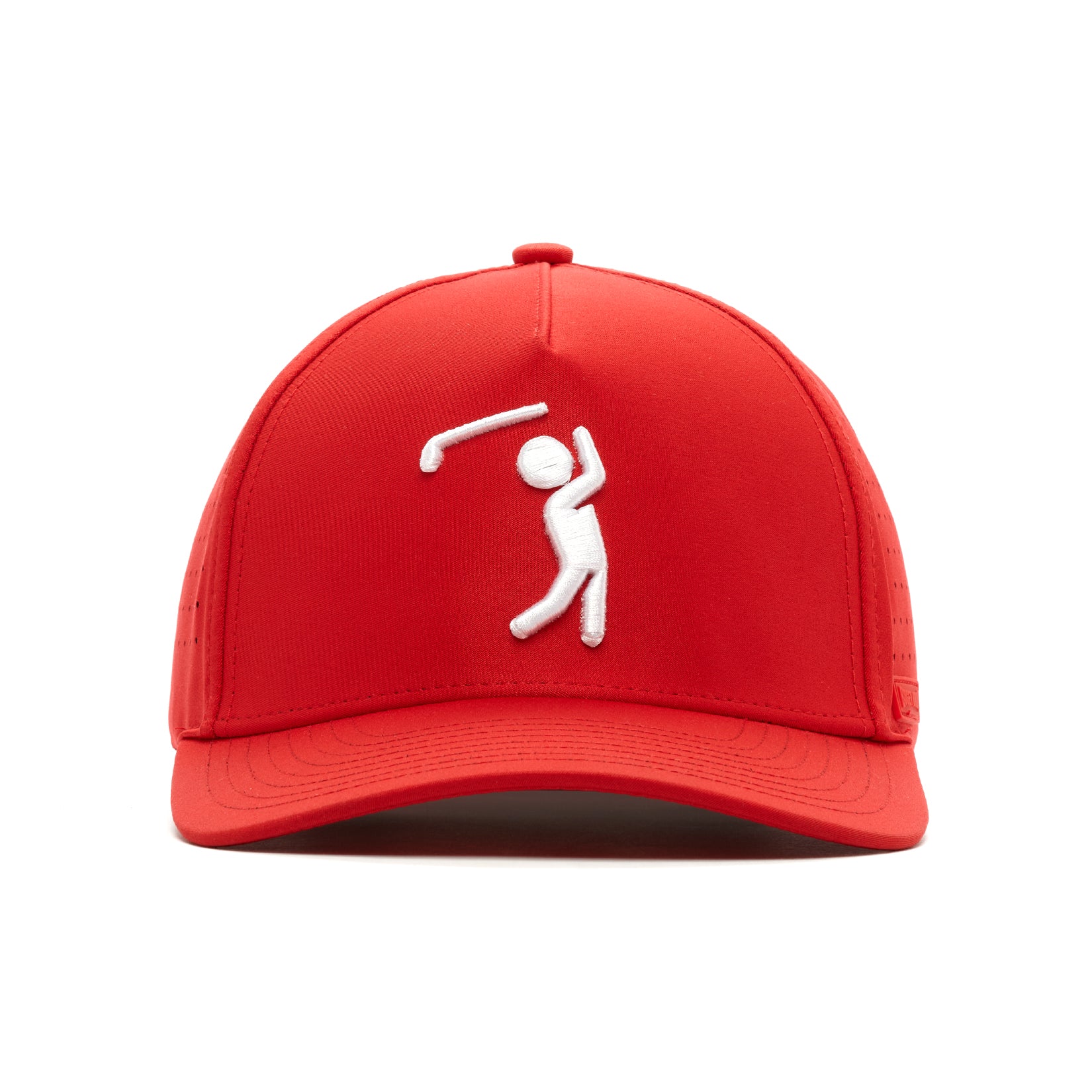 Bogeyman Red - Performance Golf Hat - Snapback