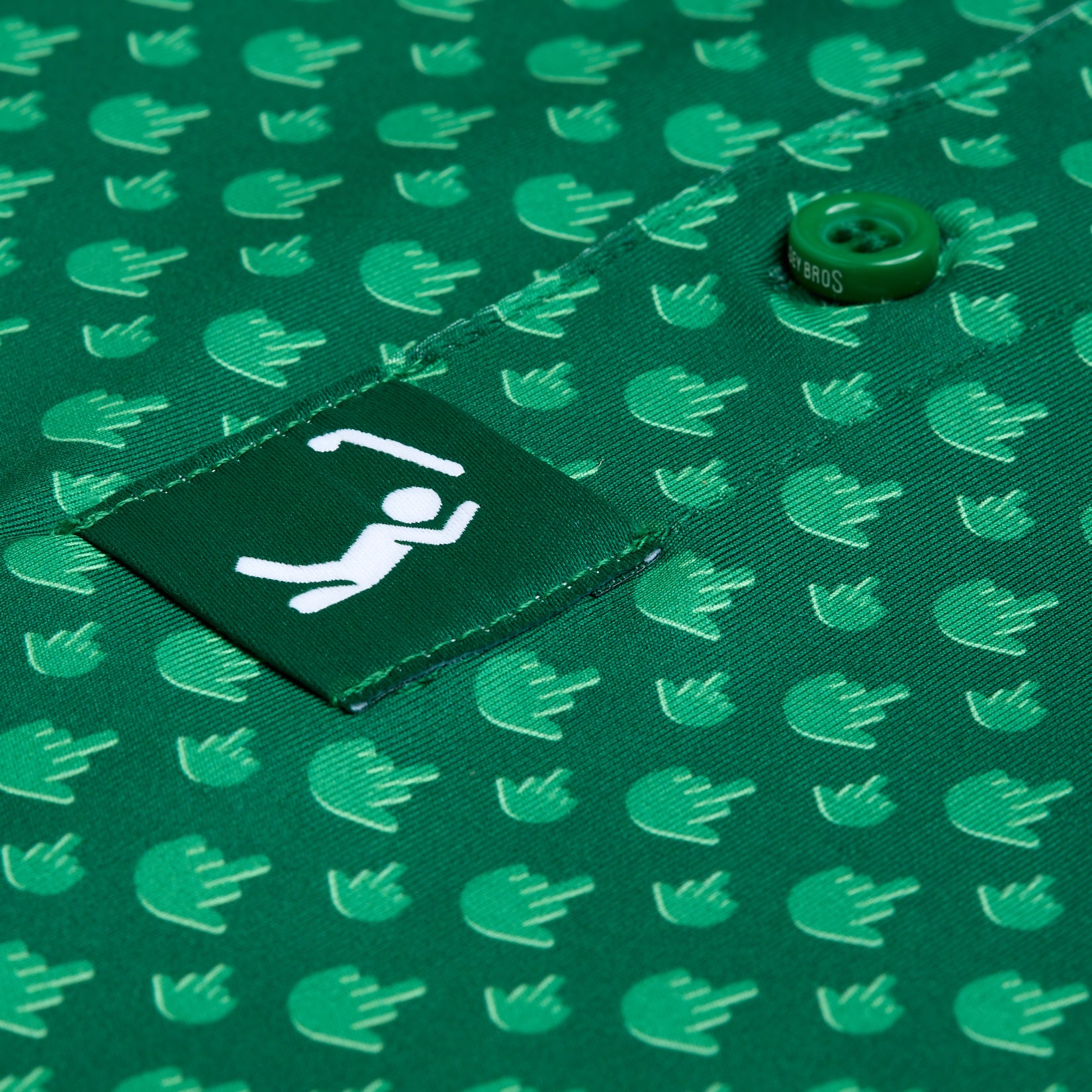 Bogey Bro Golf Co | Funny Golf Polos | Birdie Finger - Irish