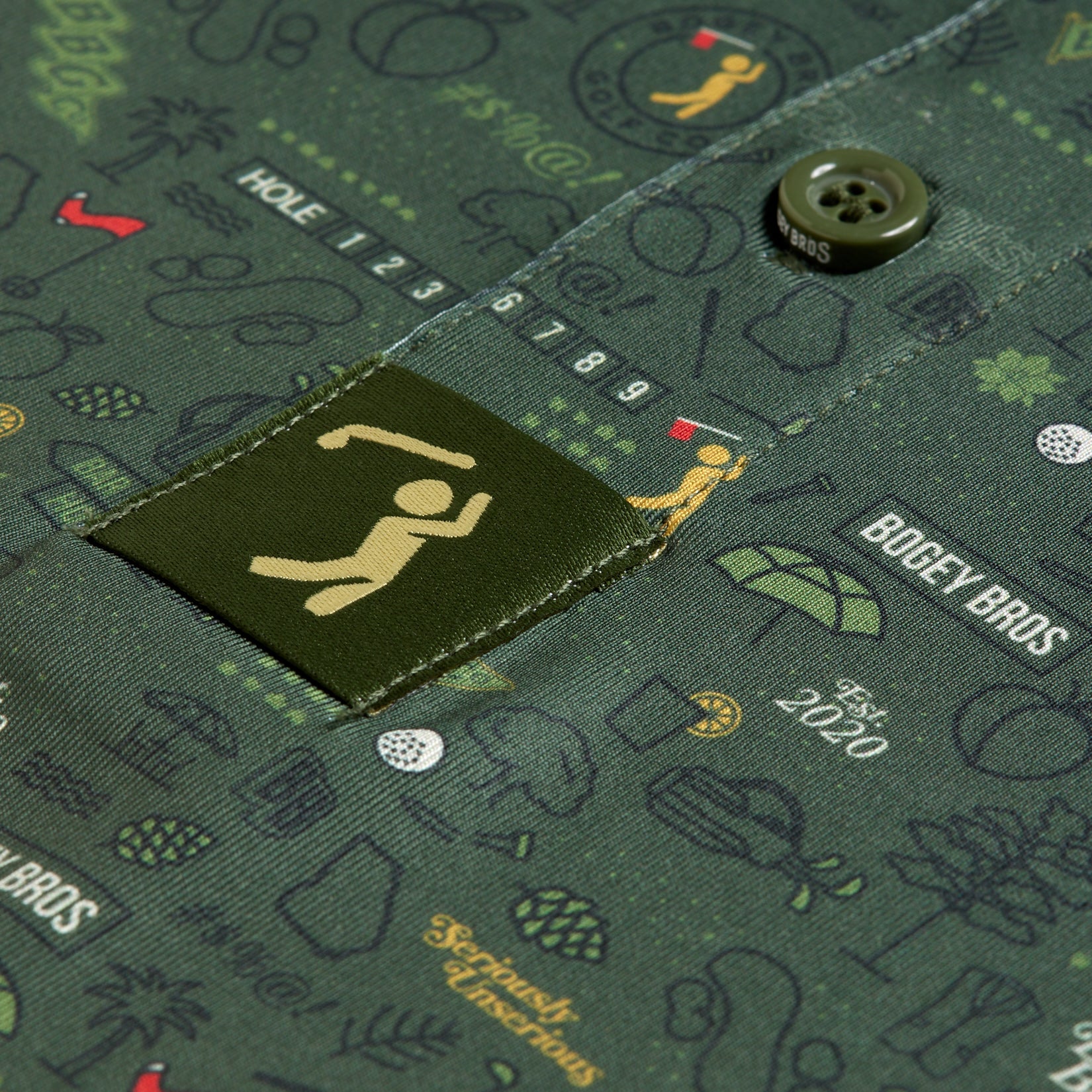 Bogey Bros Golf Co | Funny Golf Polos for Men | Peasants '26 Men's