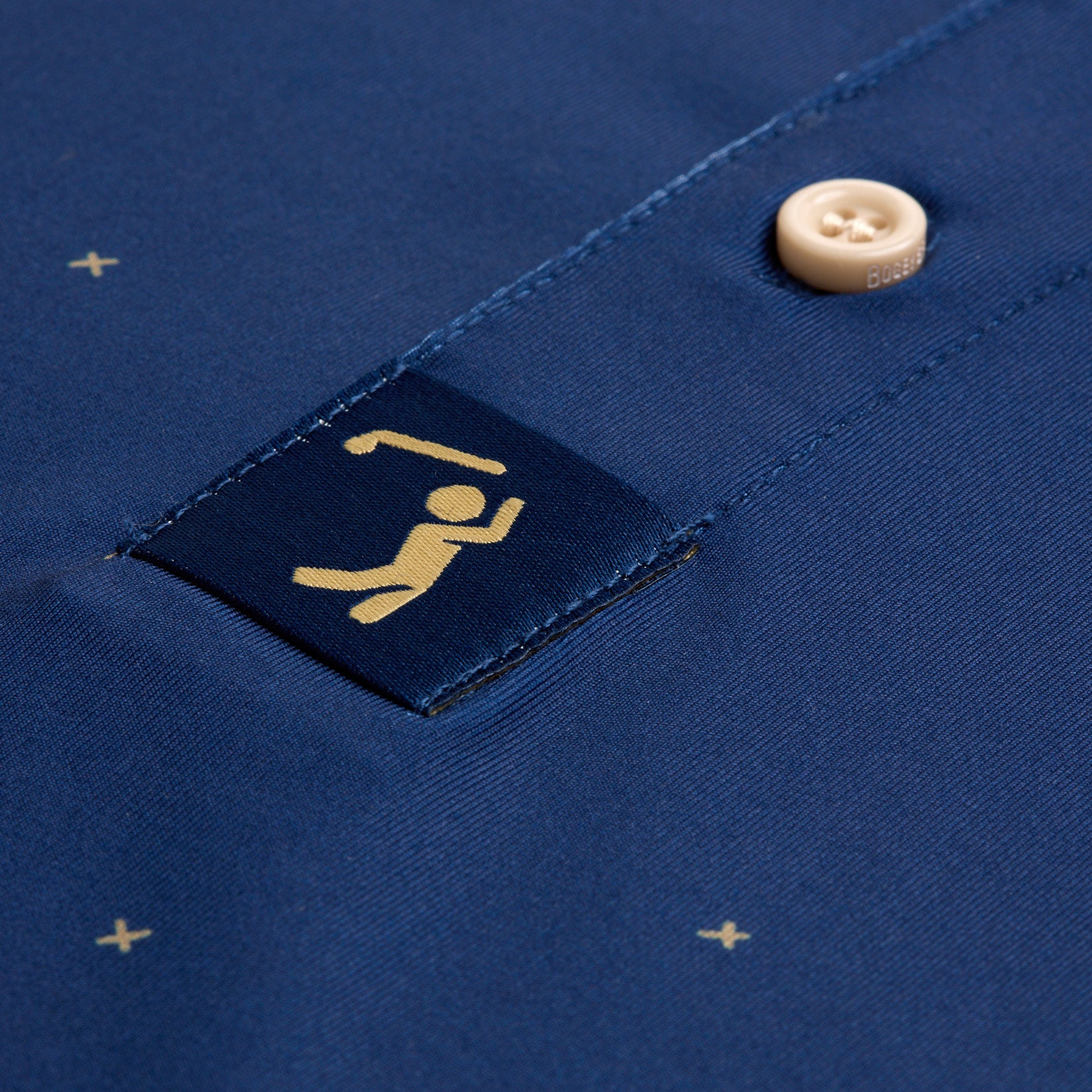 Bogey Bros Golf Co | Funny Golf Polos | Exes - Navy
