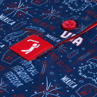 'Merica - Navy - Women's Polo