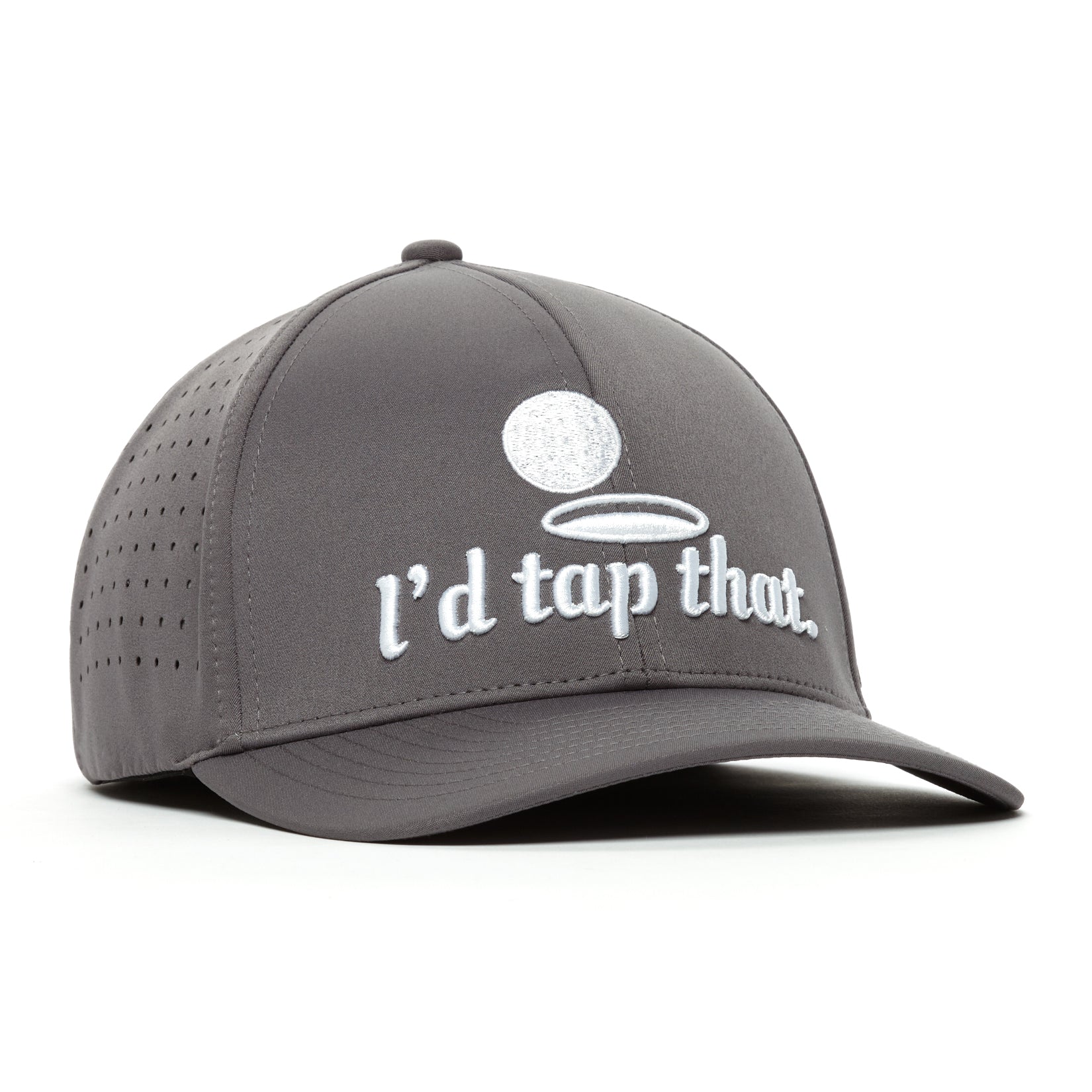 I'd Tap That - Performance Golf Hat - Stretch Fit