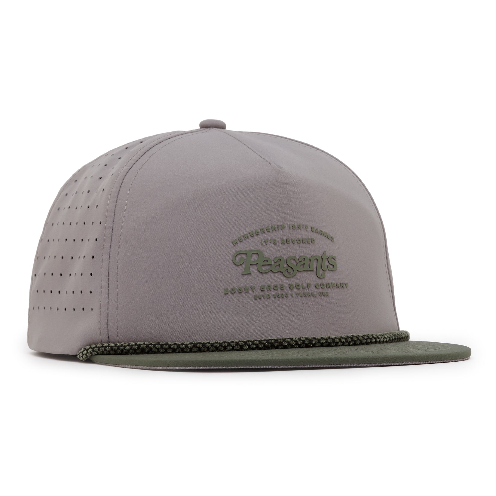Revoked - Unstructured Flat Bill Hat - Snapback