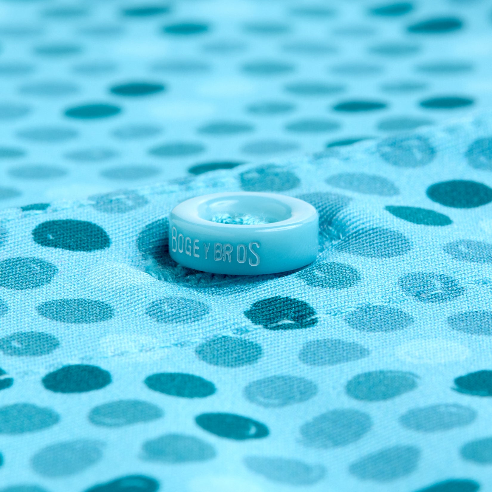 Bogey Bros Golf Co | Funny Golf Polos | Dots - Teal