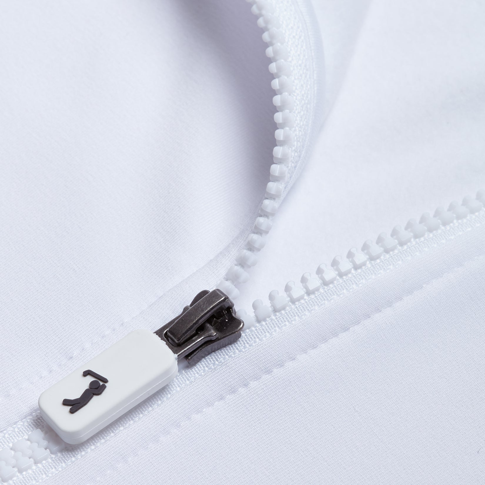 Solid White - Q-Zip