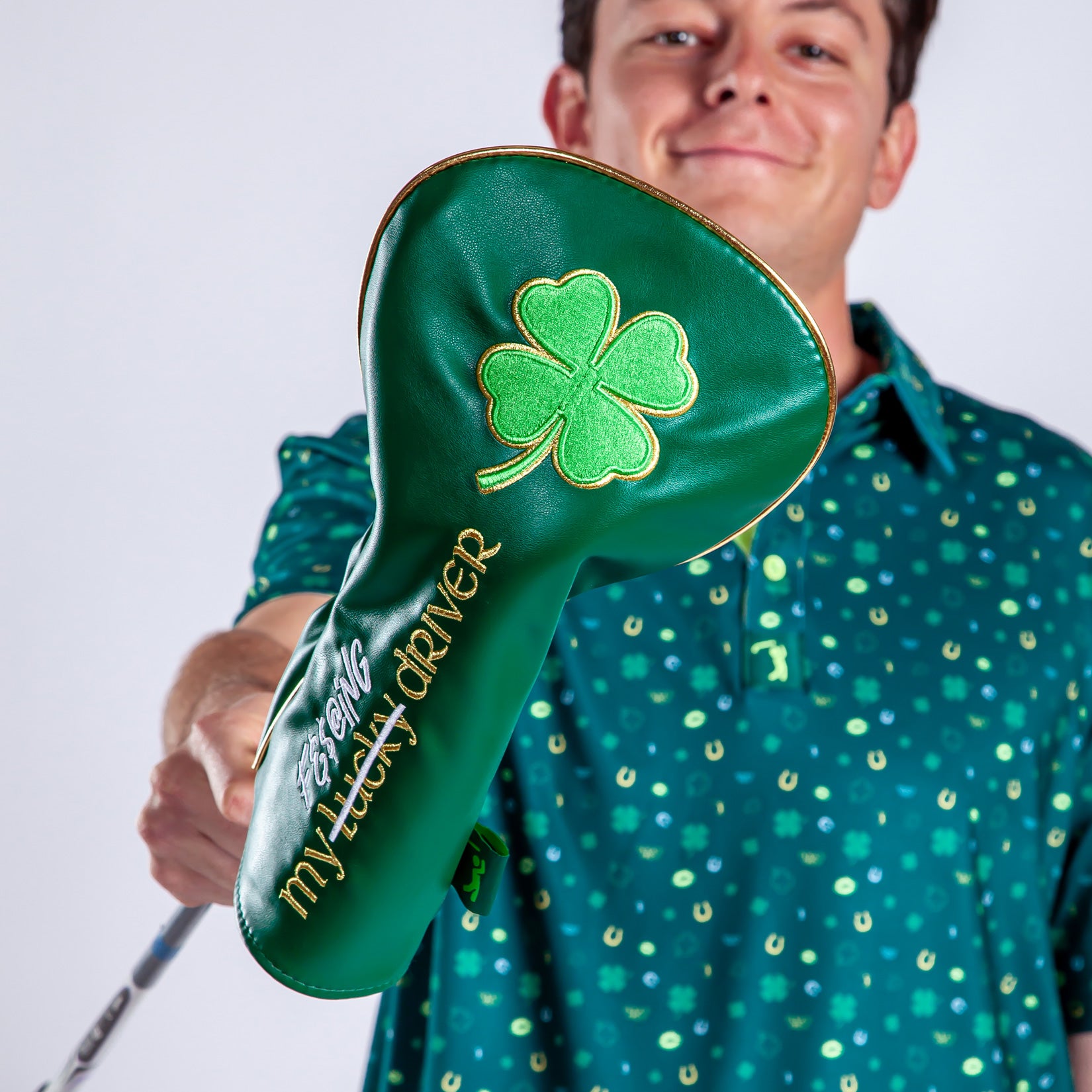Bogey Bros Golf Co | Funny Golf Headcovers | Gettin' Lucky Driver
