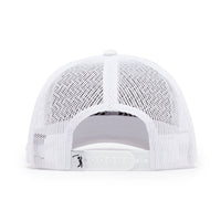 Bogeyman White/White - Mesh Trucker Hat - Snapback