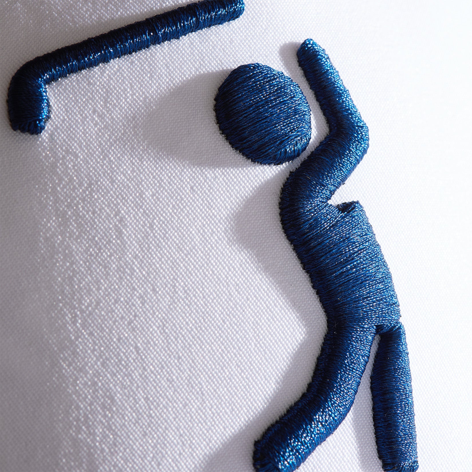 Bogeyman - White/Navy - Performance Golf Hat - Snapback