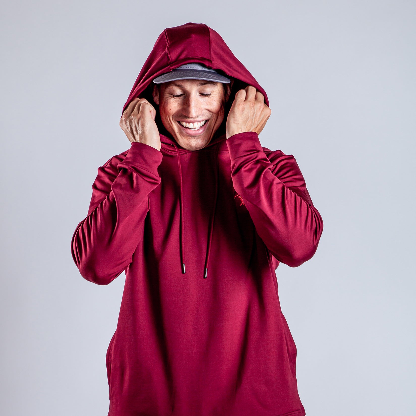 Burgundy - Hoodie