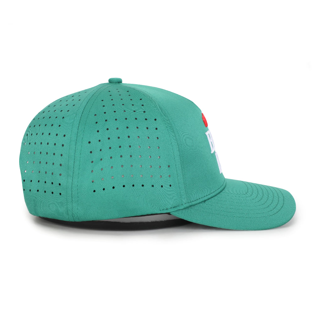 Amen Green - Performance Golf Hat - Snapback