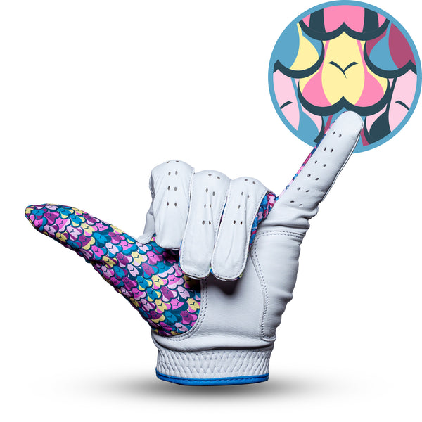 Bogey Bros Golf Co | Funny Golf Gloves | Eyes Up Here - Shagadelic