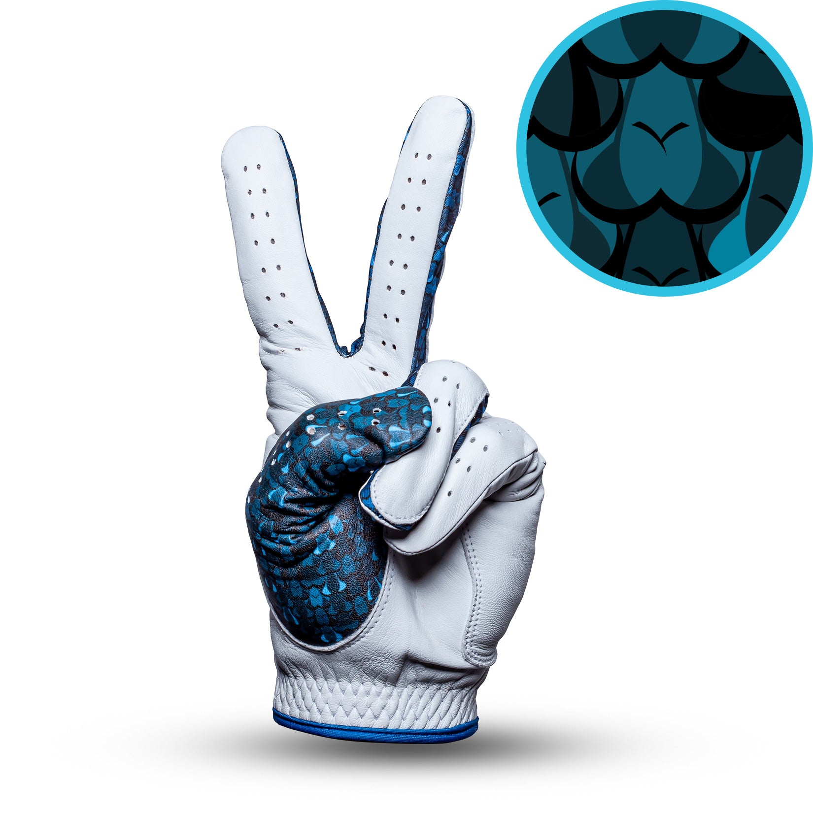 Bogey Bros Golf Co | Funny Golf Gloves | Eyes Up Here - Zapped - Glove