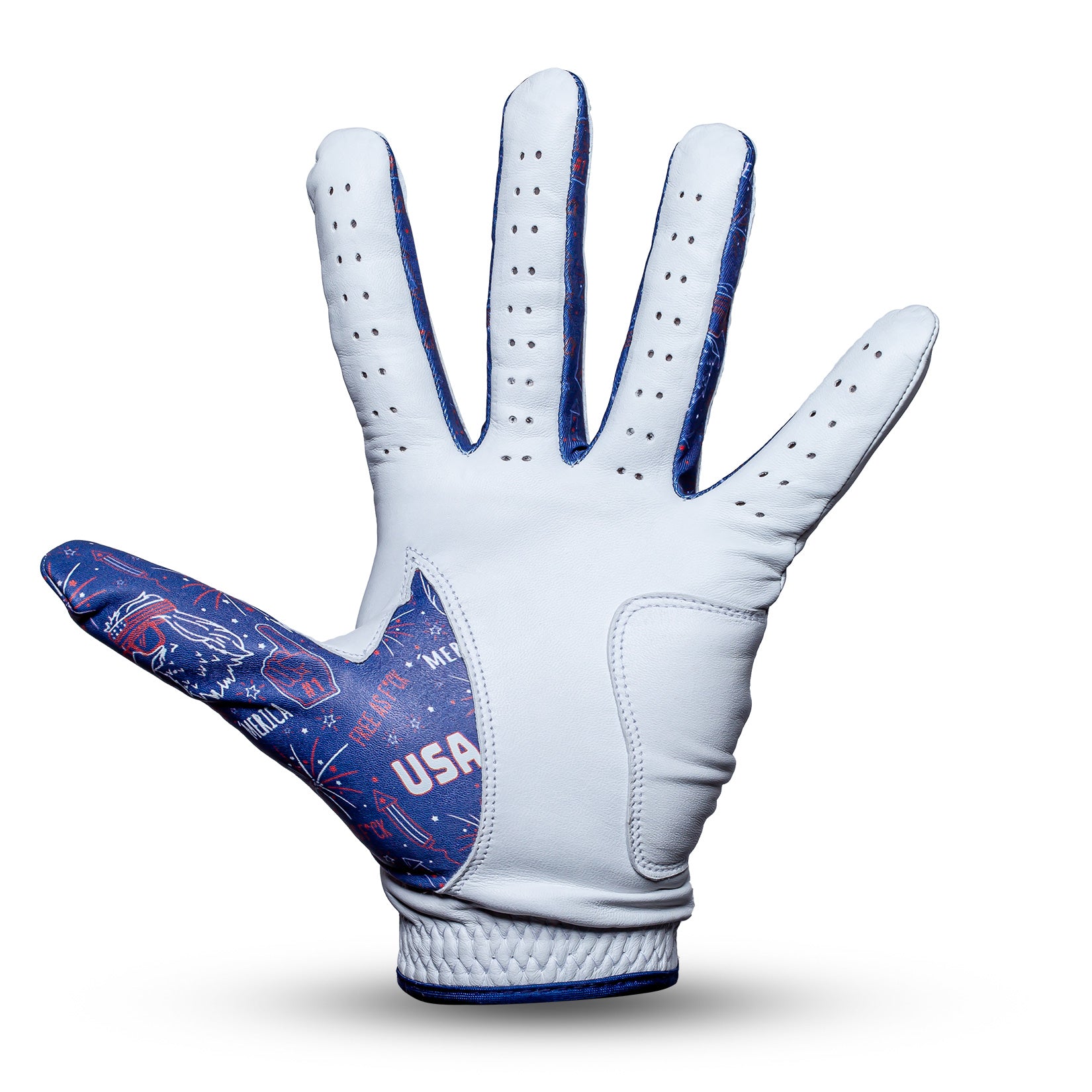 Bogey Bros Golf Co | Funny Golf Gloves | 'Merica - Navy - Glove
