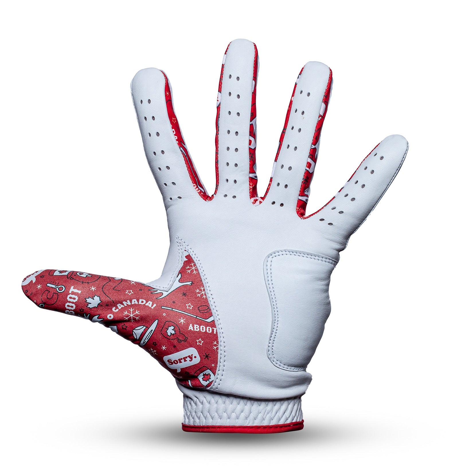 Bogey Bros Golf Co | Funny Golf Gloves | O Canada - Glove