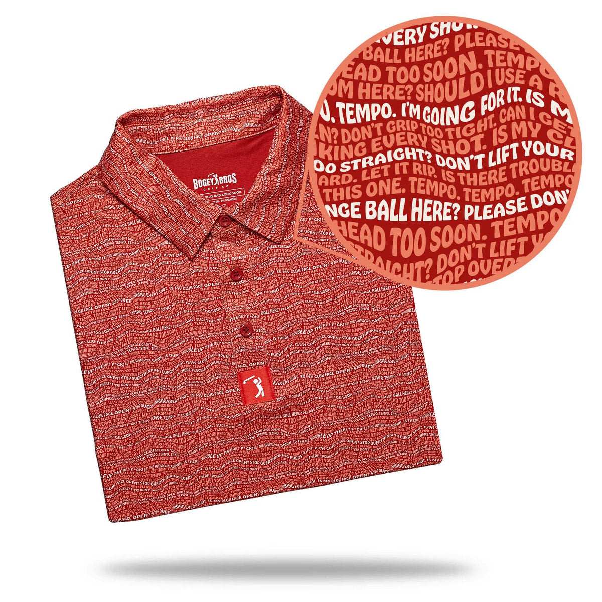 Bogey Bros Golf Co | Swing Thoughts - Men's Polo