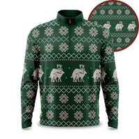 Reindeer Games - Green - Q-Zip