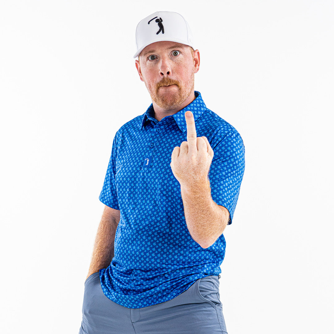 Birdie Finger - Blue Jay - Polo