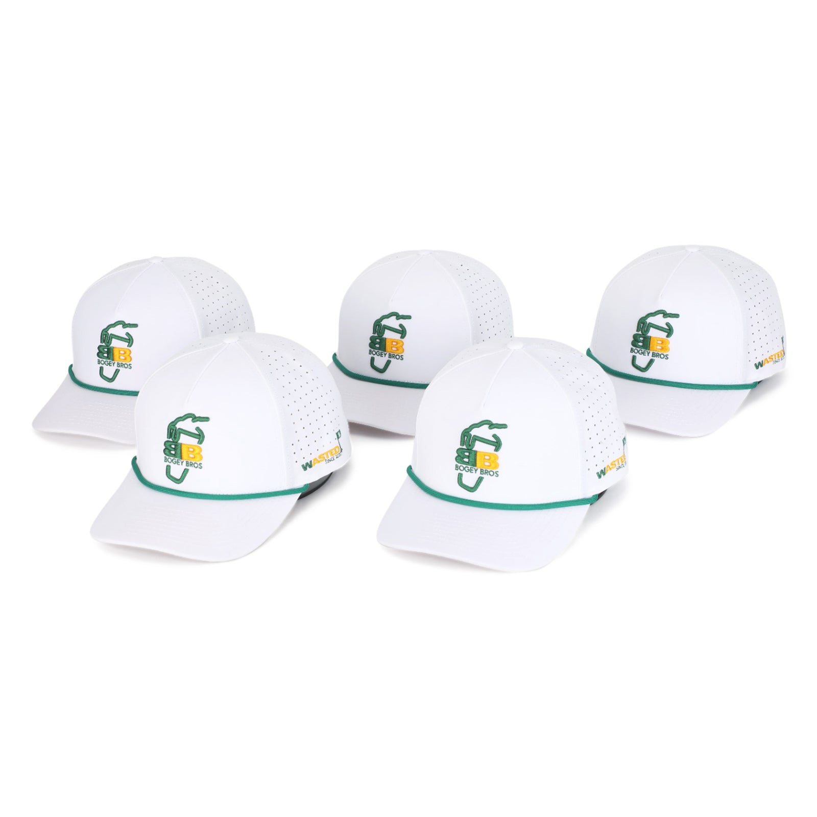 Wasted - Performance Golf Rope Hat - Snapback