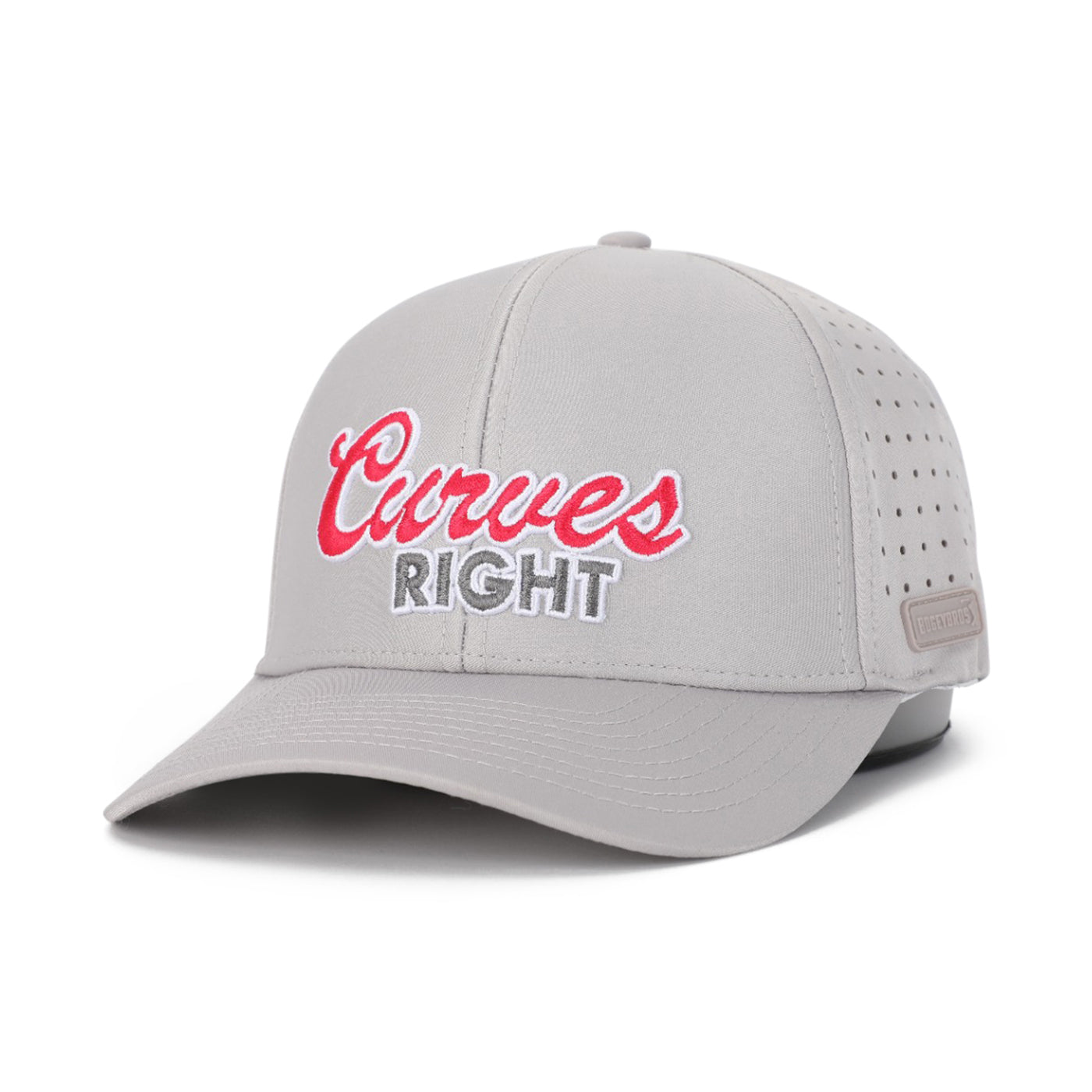 Curves Right - Performance Golf Hat - Fitted