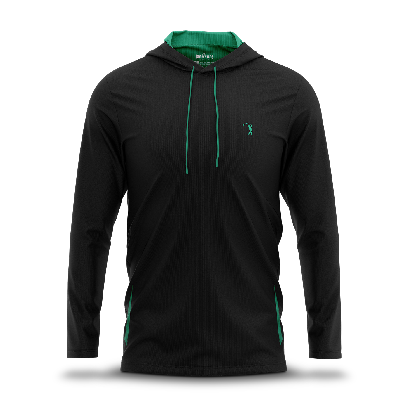 Black/Green - Hoodie