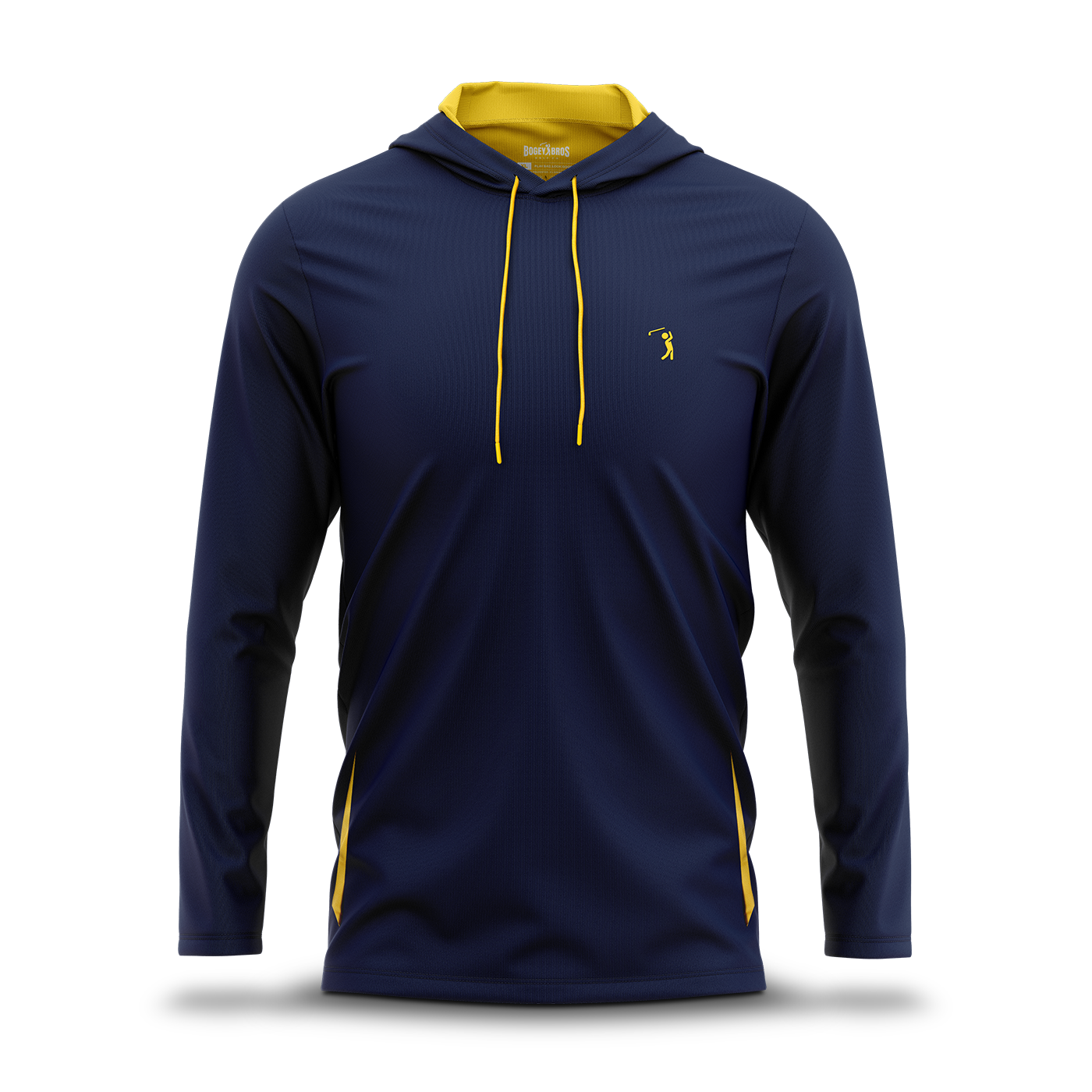 Navy/Yellow - Hoodie