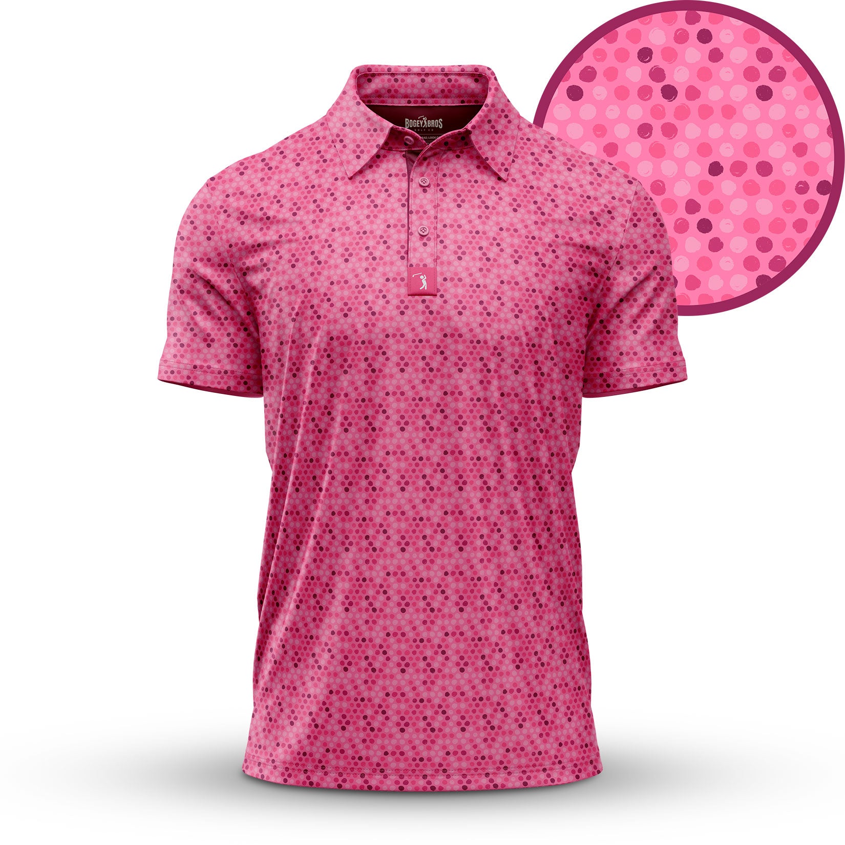 Dots - Pink - Polo