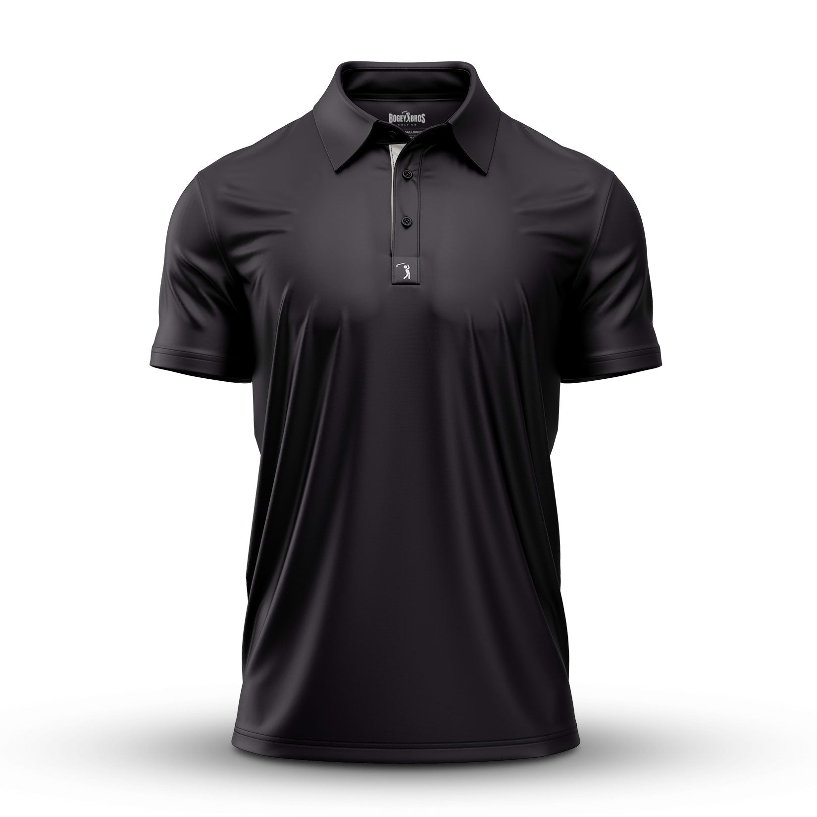 Solid Black - Polo