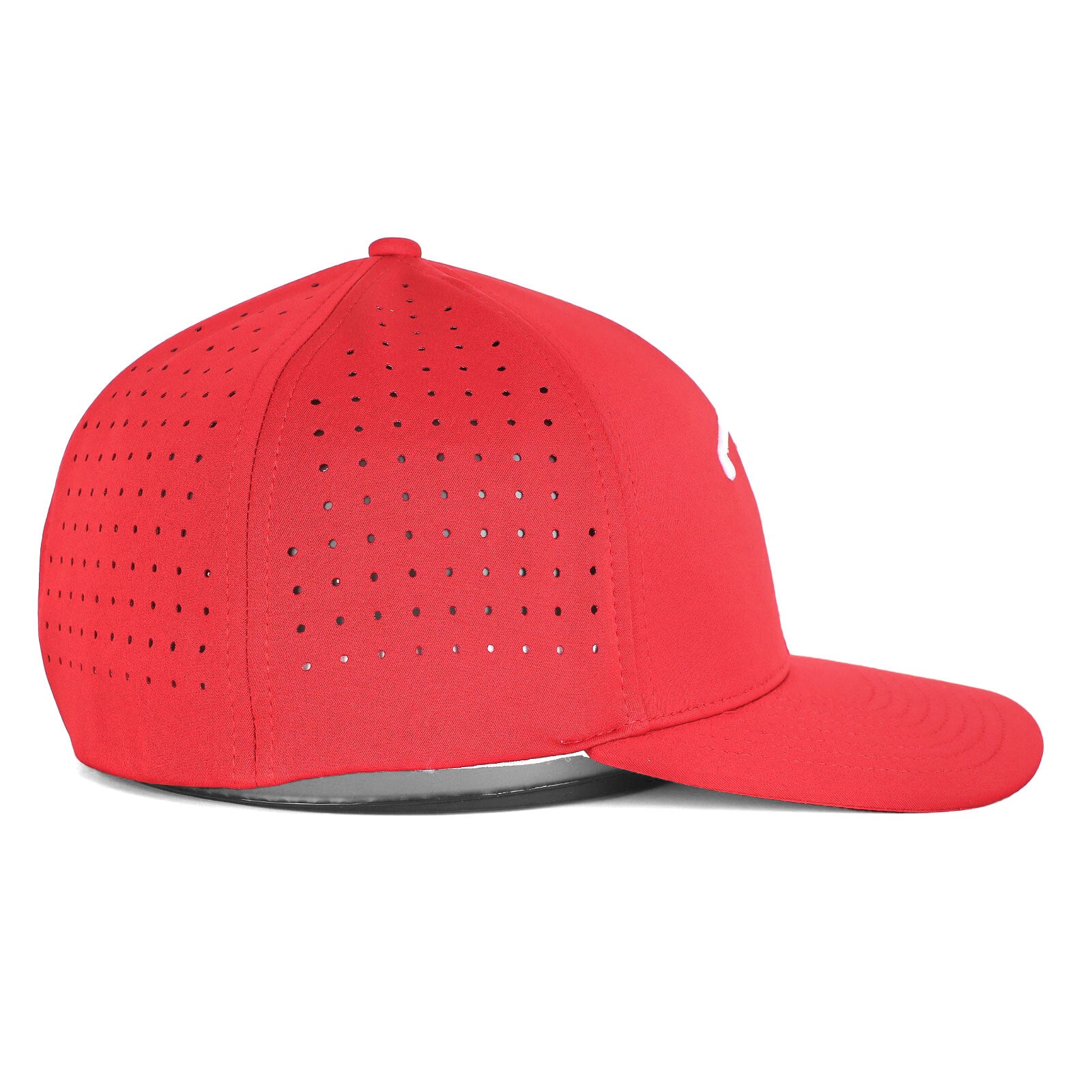 Bogeyman Red - Performance Golf Hat - Stretch Fit