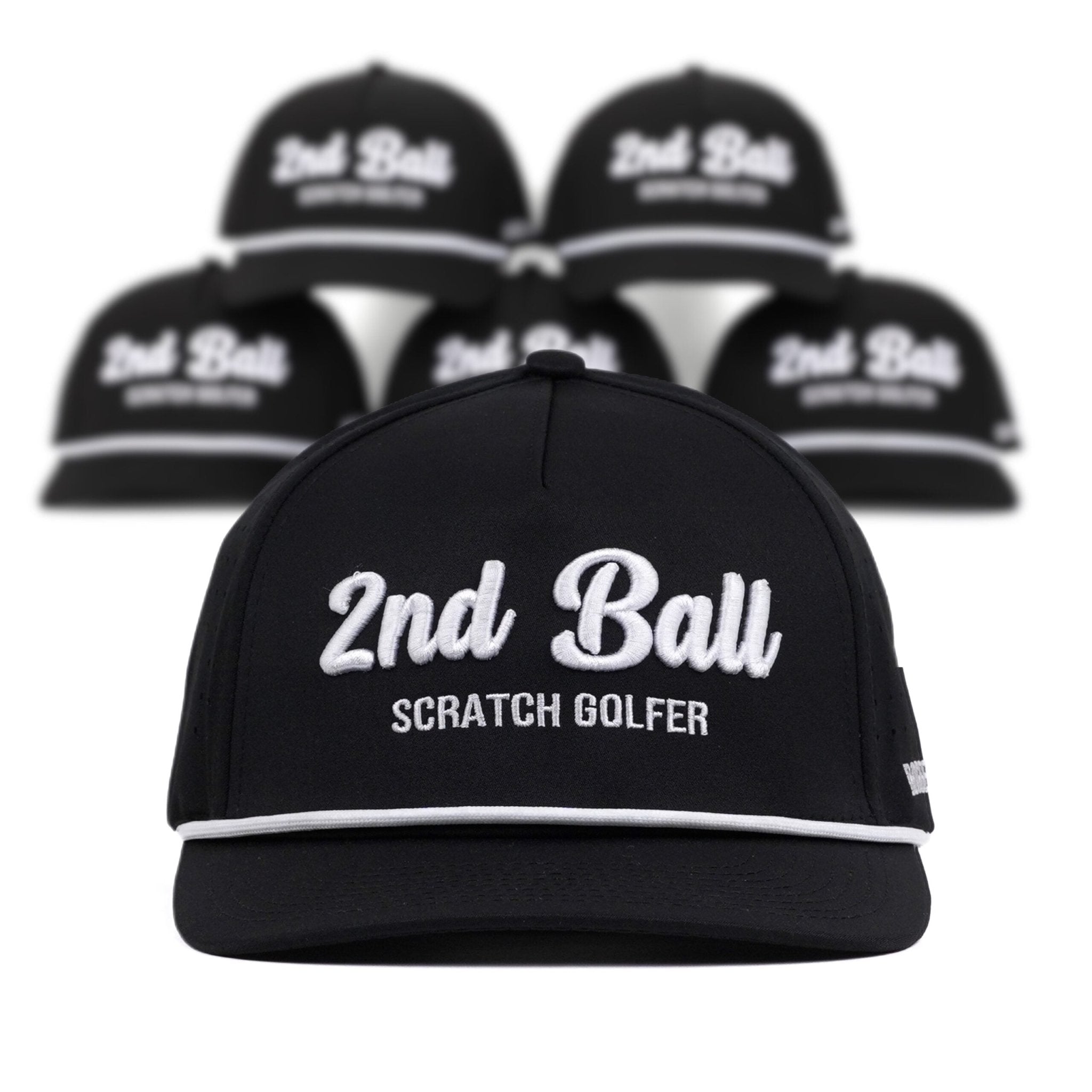 2nd Ball Scratch Golfer - Performance Golf Rope Hat - bogeybros-new