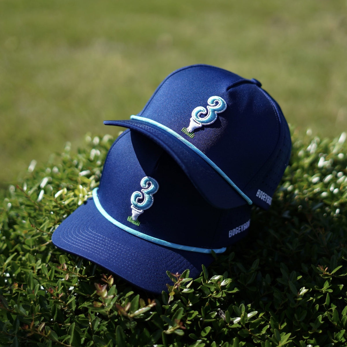 3 Off The Tee - Performance Golf Rope Hat - Snapback