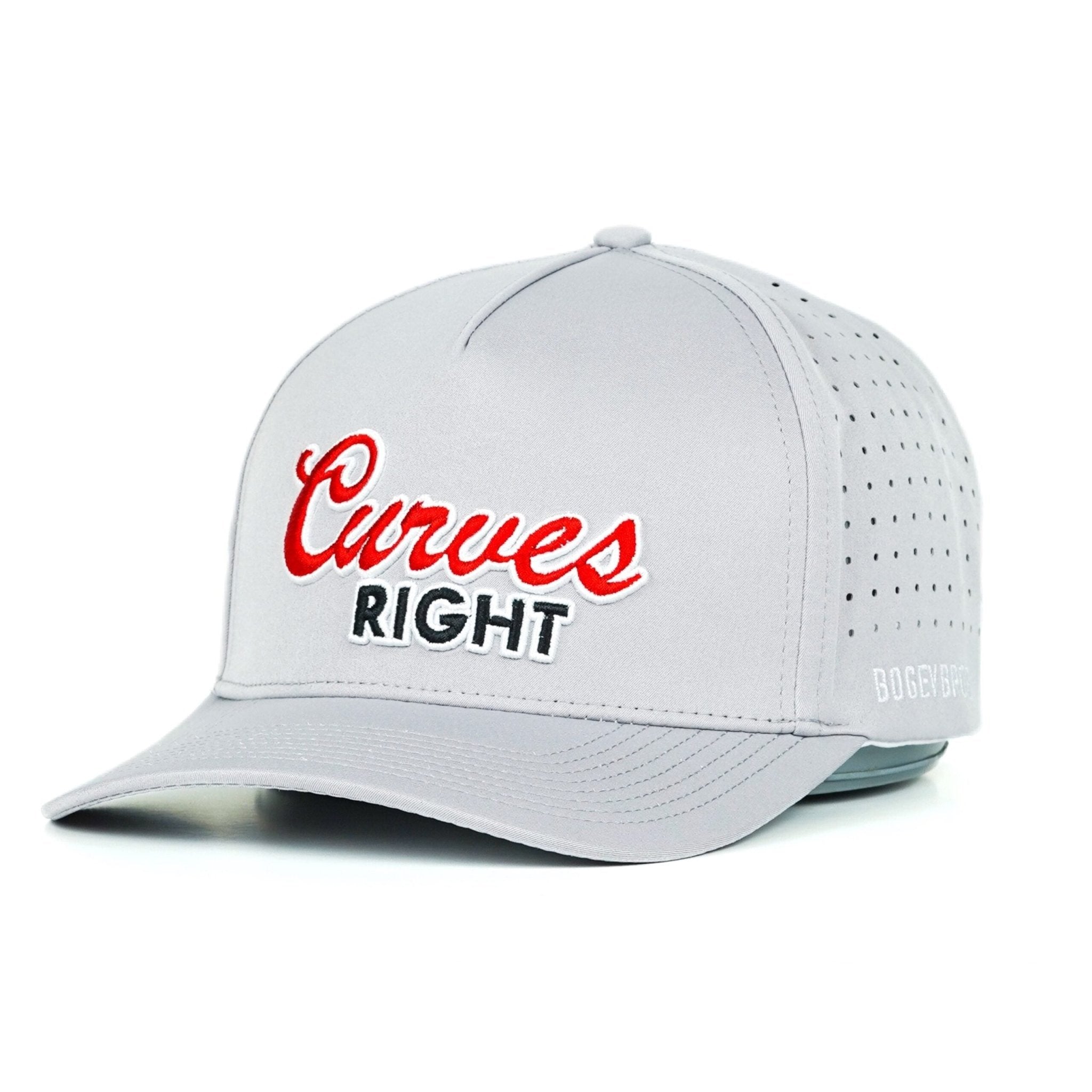 Curves Right - Performance Golf Hat - bogeybros-new